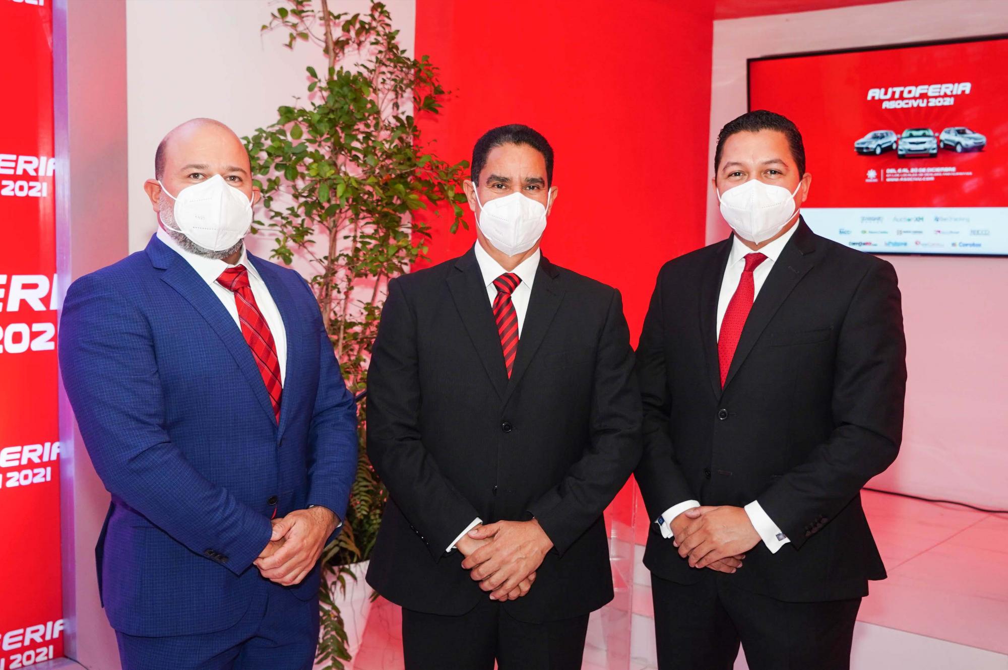 Héctor Rodríguez, Ángel Alberto Then y Félix Pujols Jerez.