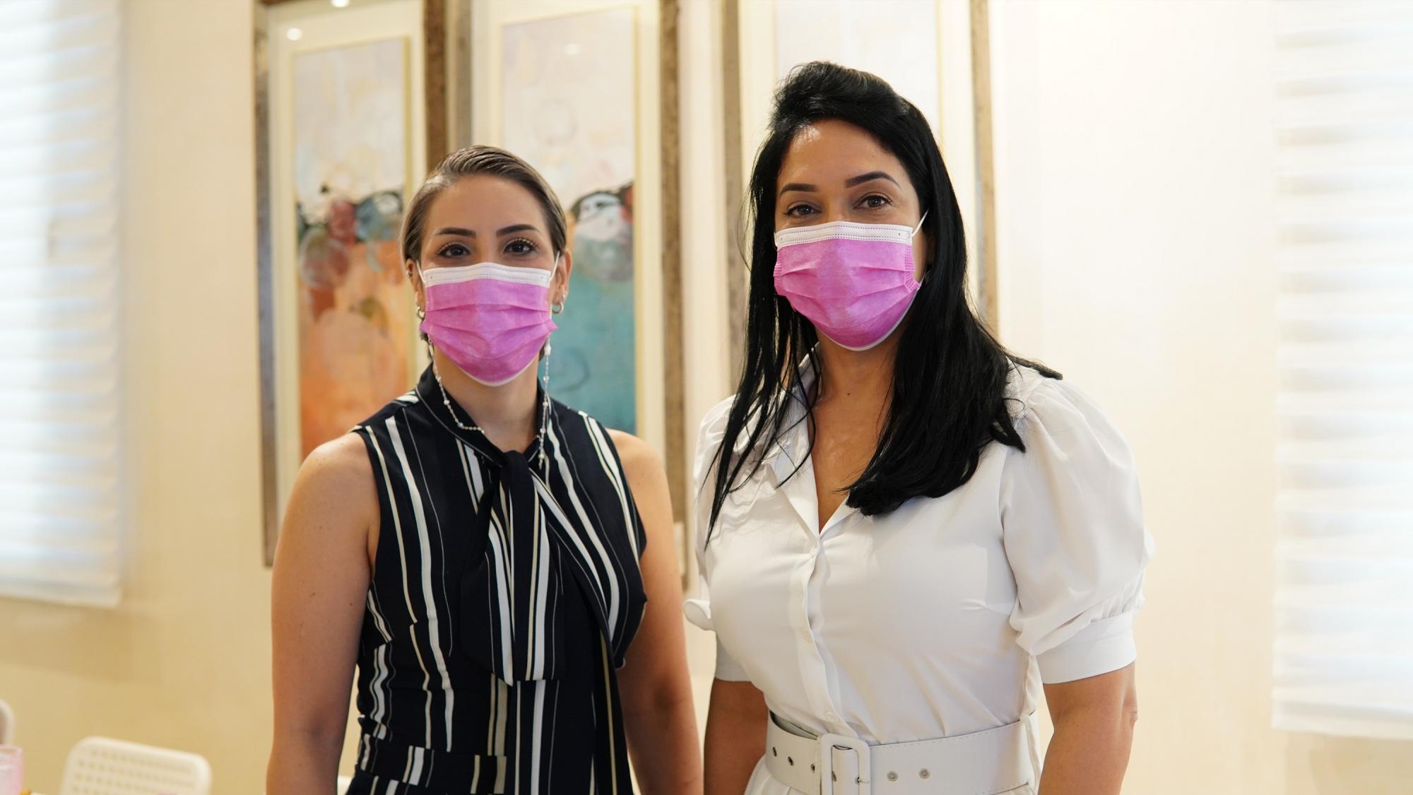 Sandra D´Alemán y Joani Carrero.