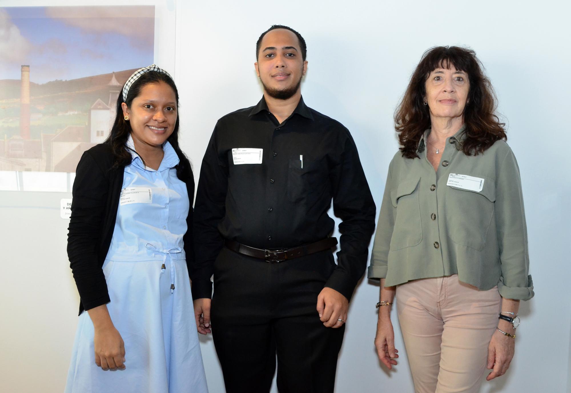 Norelys Villanueva, Anilzon Ruiz y Paula Ferder.