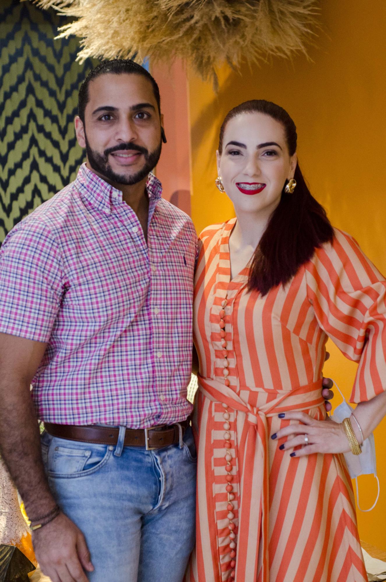 Yassil Montás y Katy Barceló.
