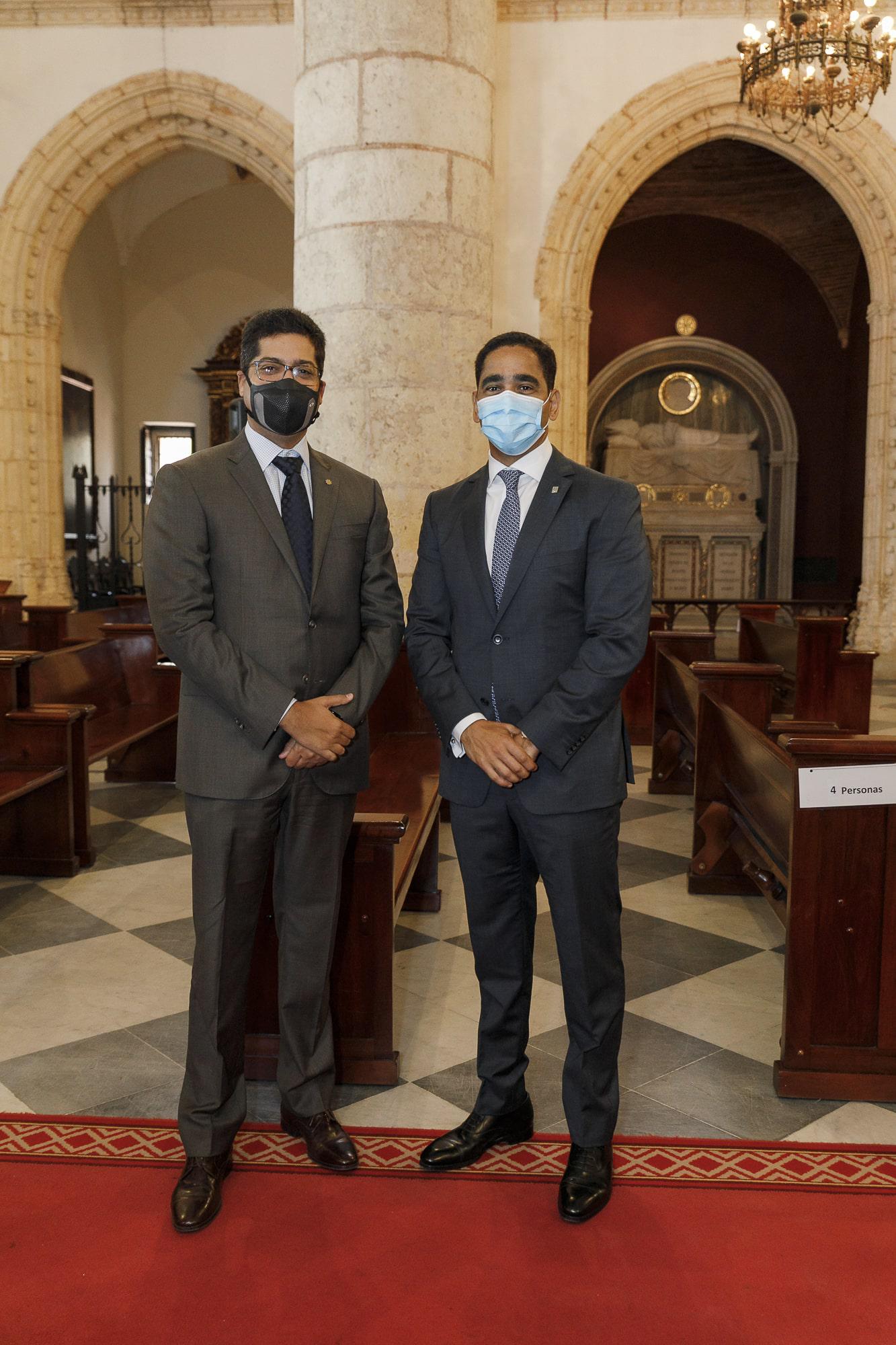 Rafael Izquierdo y Edward Baldera.