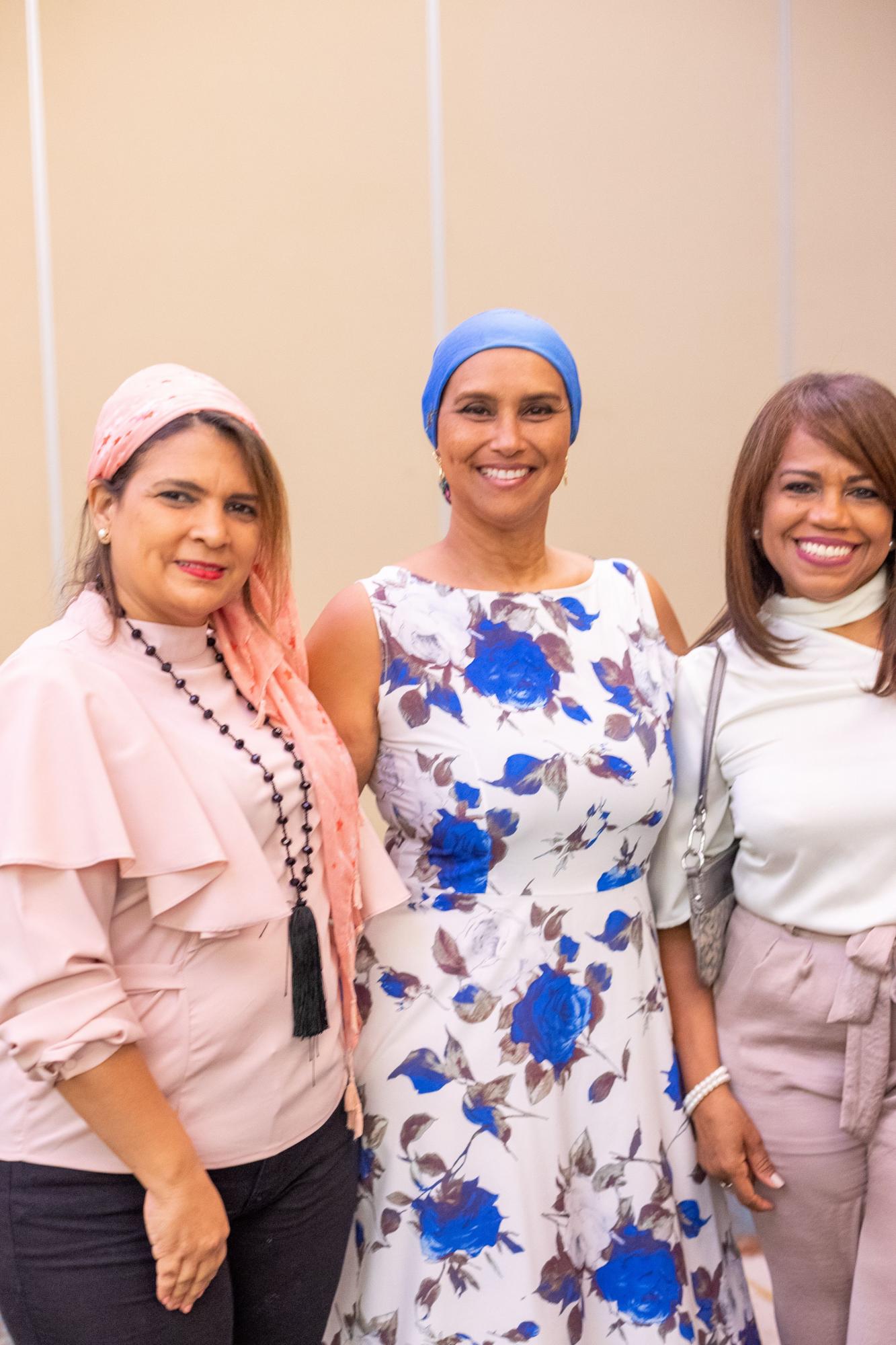 Aileen Voigth, María Luisa Pérez y Ana Rita Ferreiras.