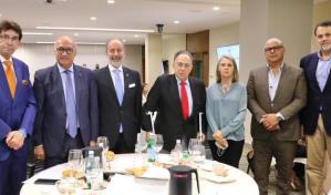 Empresariado recibe al nuevo embajador italiano en RD