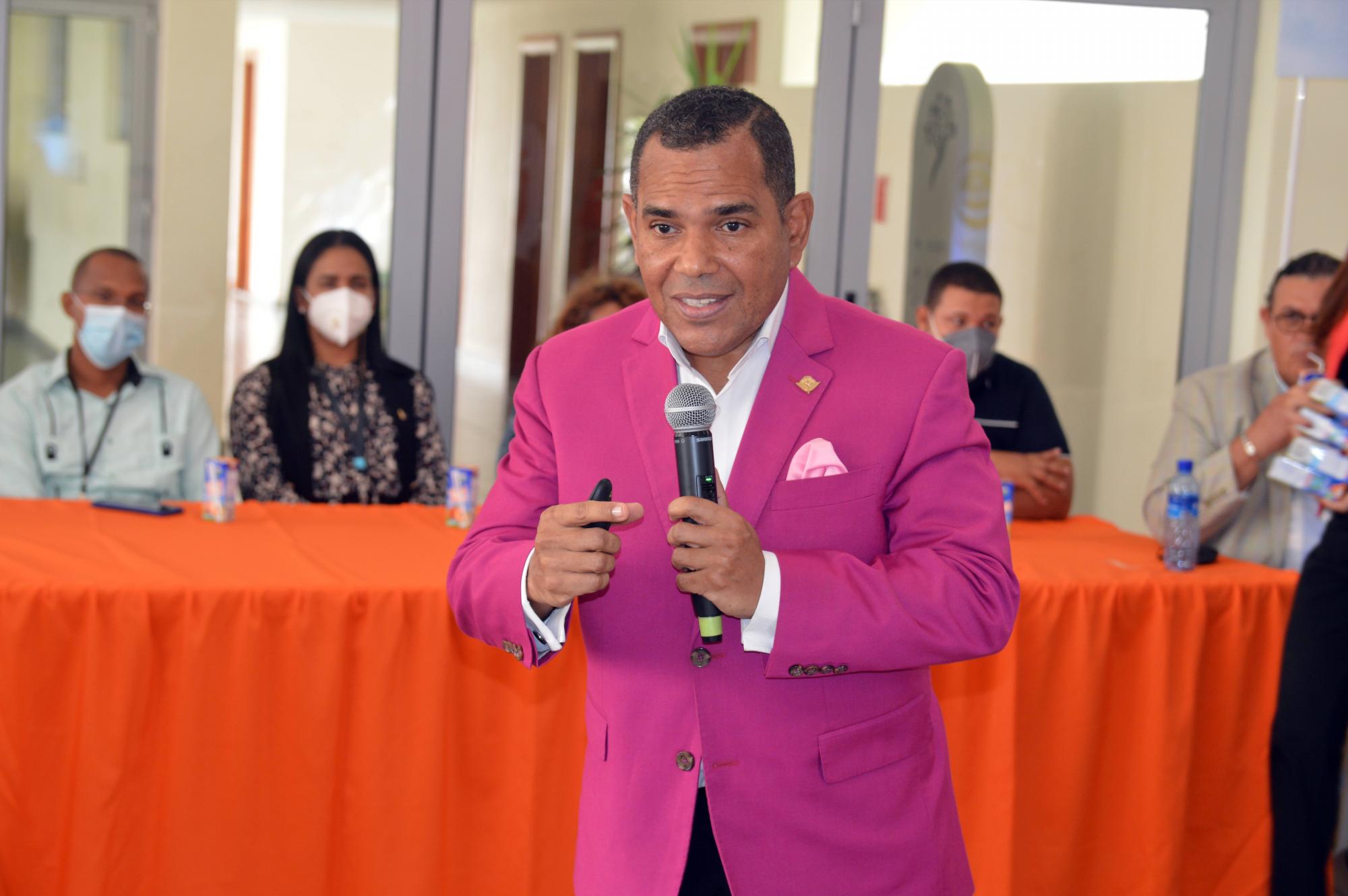 Conferencista Marcial Almonte. (Fuente Externa) 