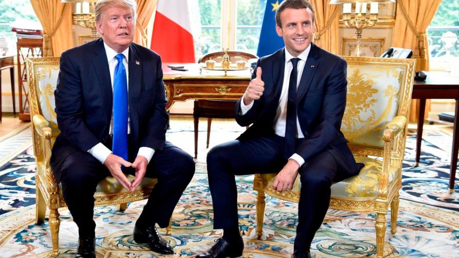 Macron y Trump amplían hasta final de año la decisión sobre la tasa digital