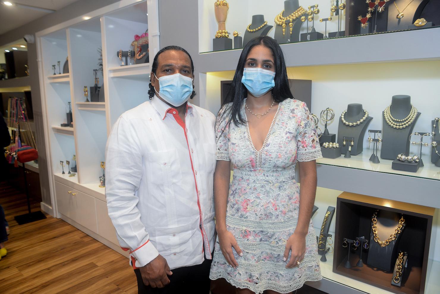 Elvin Herrera y Elianna Jiménez.  