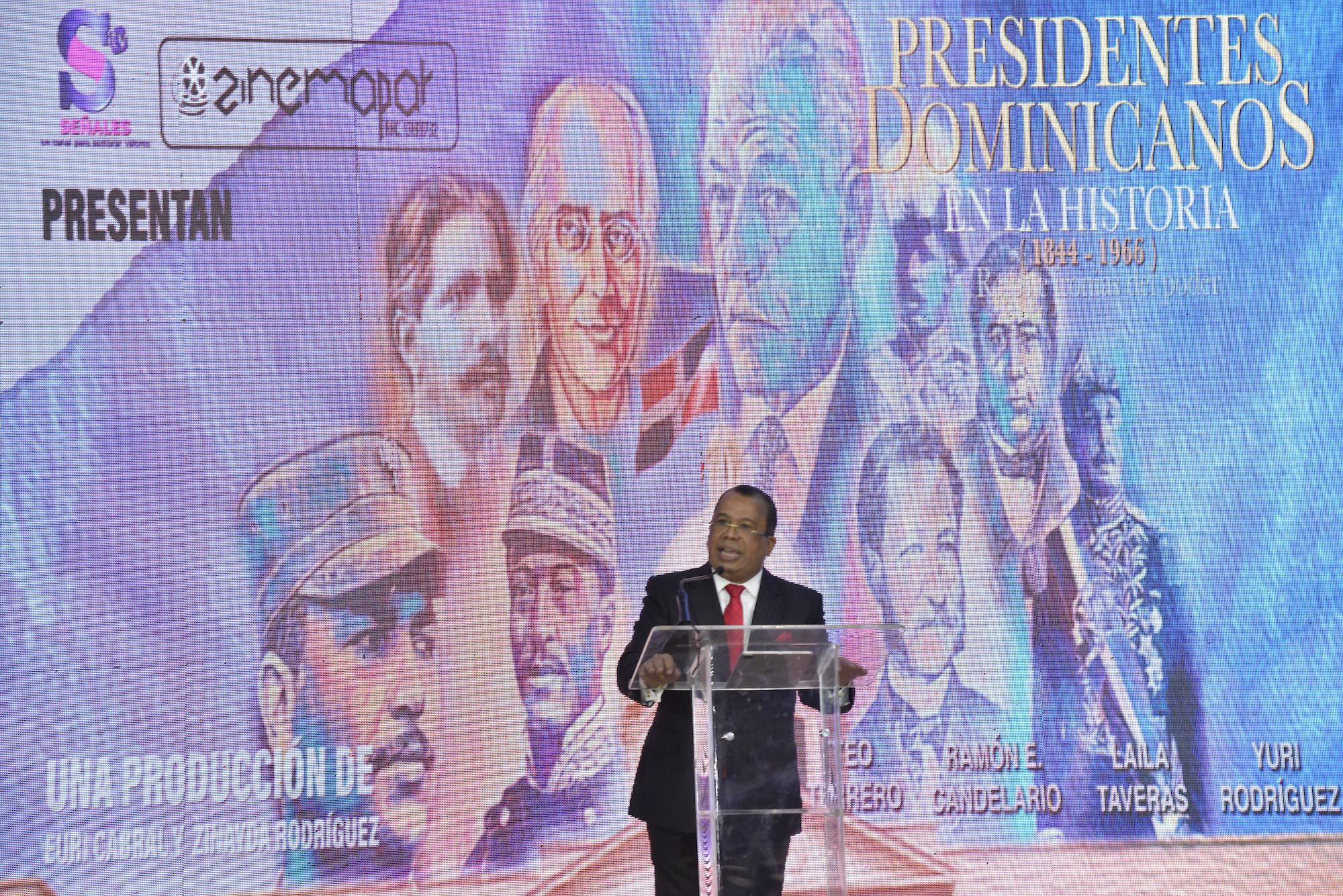 Euri Cabral en la premier del documental “Presidentes”. (Fuente Externa)