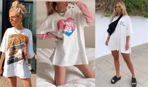 Camisetas oversize, la tendencia más cómoda del momento