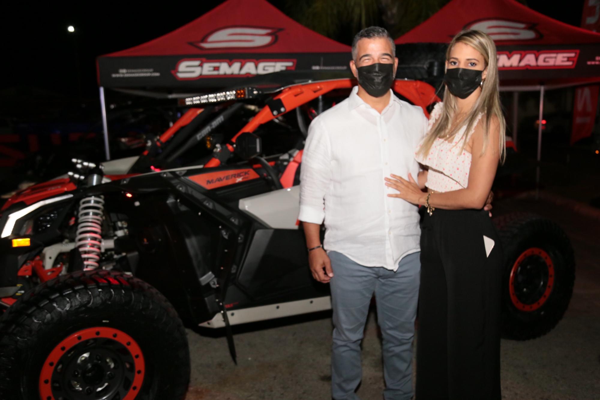 Luis Taveras y Rokelina Soto.