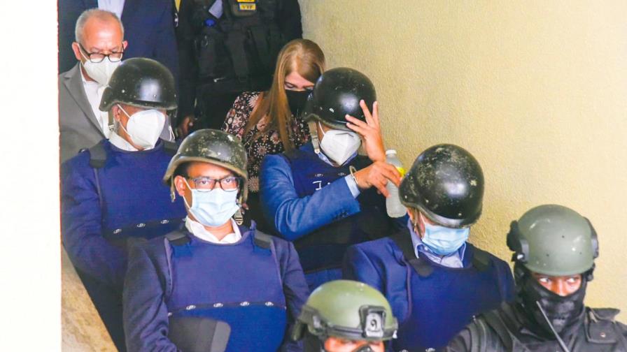 Solo tres imputados acompañan a Juan Alexis Medina en la prisión