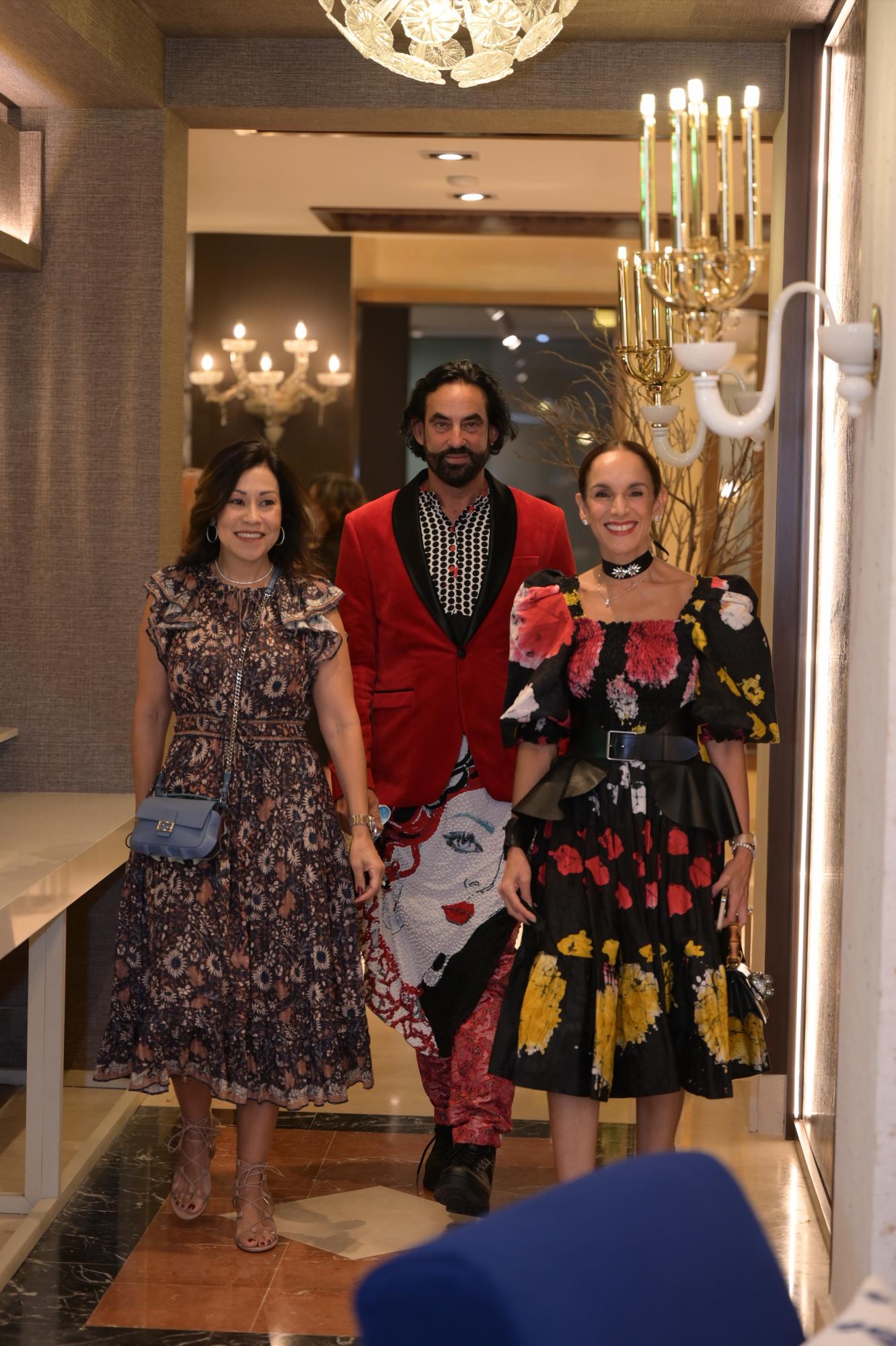 Irma Gómez, José Rodríguez Cairo y Janet Rivera.