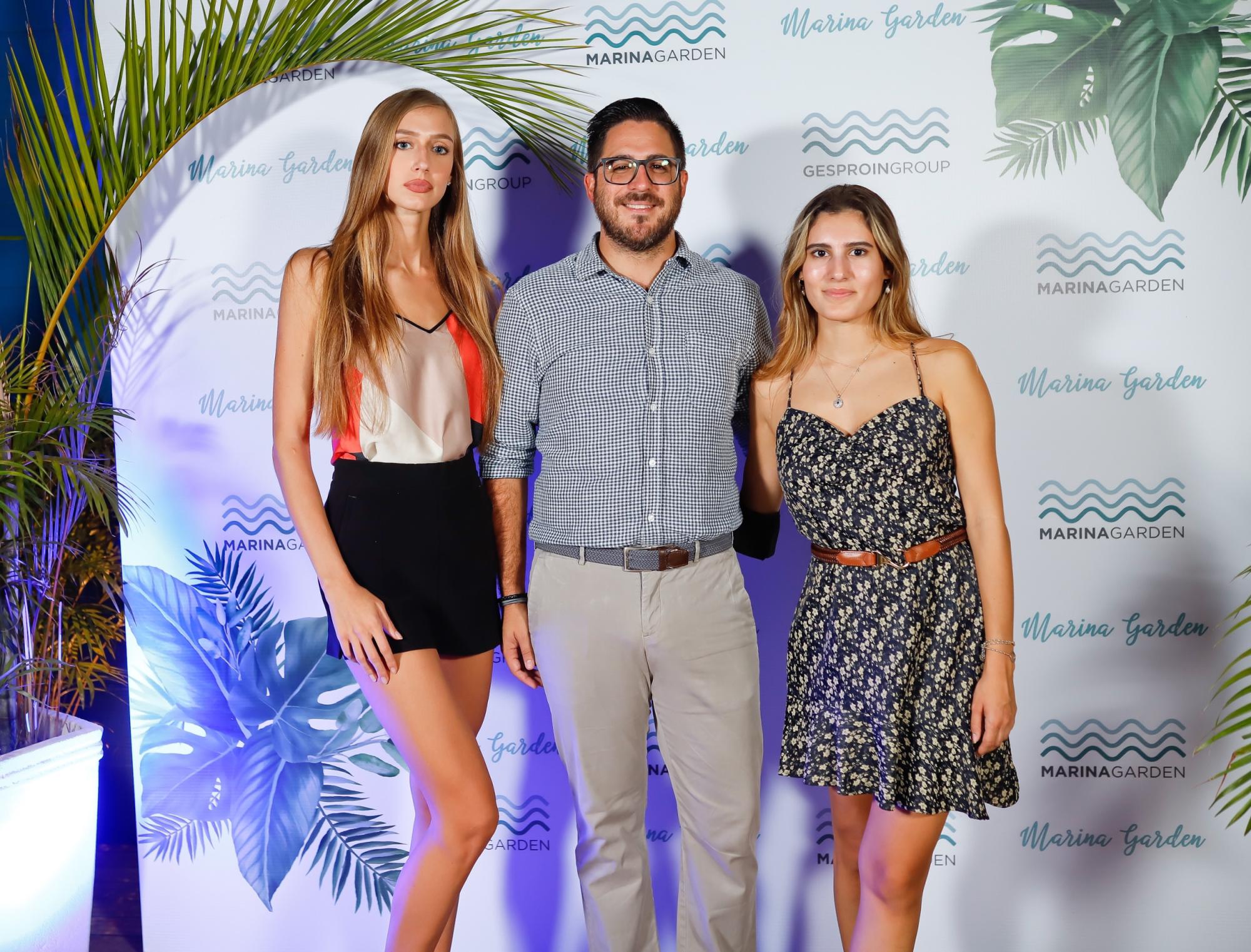 Jelena Golubovic, Michael Heuser y Sofía Aldaz. 