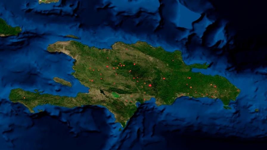 Mapa evidencia situación real de incendios forestales