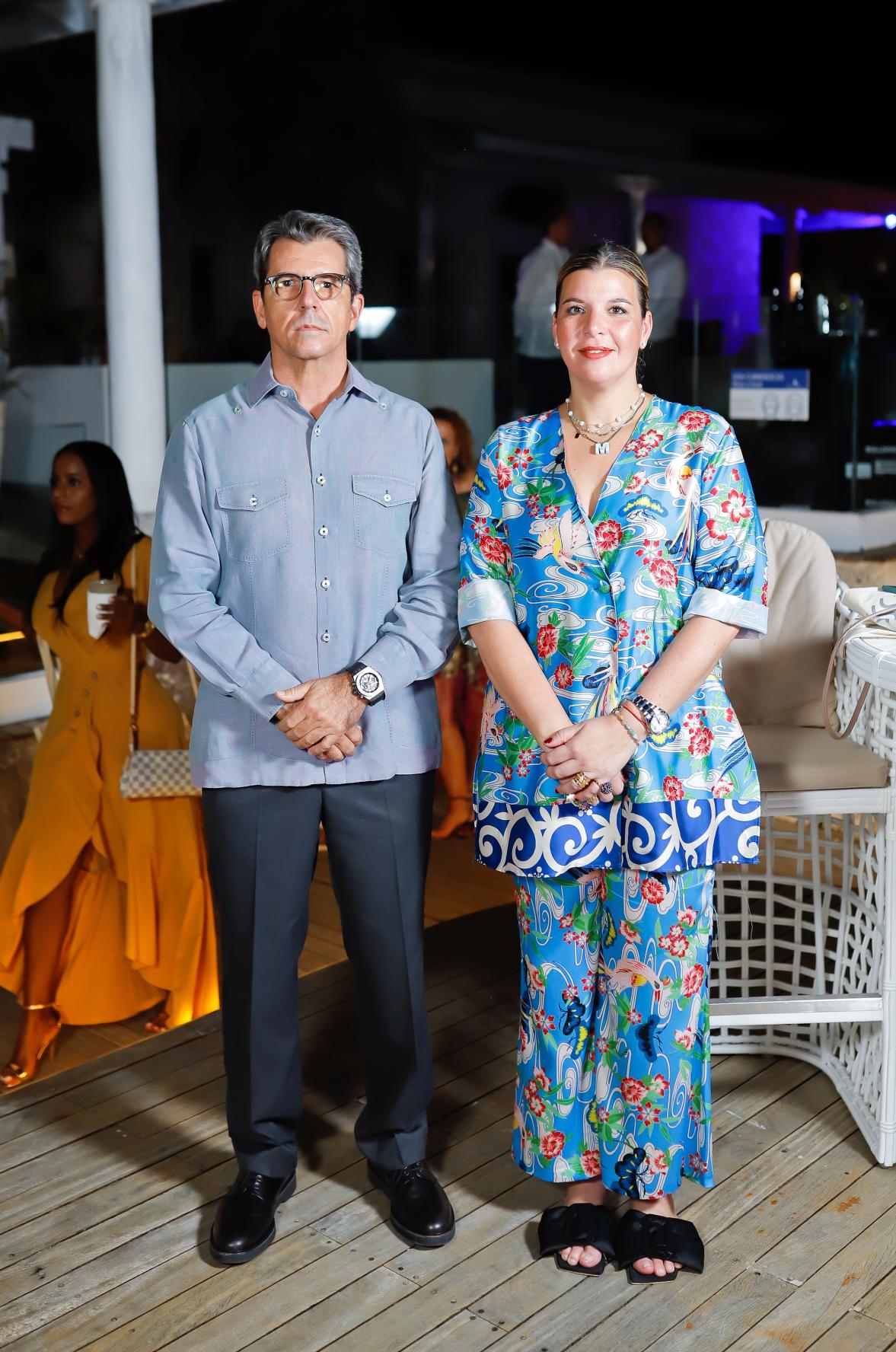 Milton Franco y Margarita De Moya. 