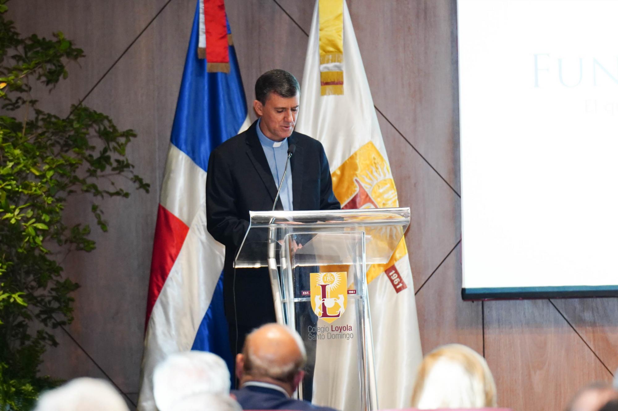 Padre Jorge William Hernández Díaz, S.J., Rector Colegio Loyola