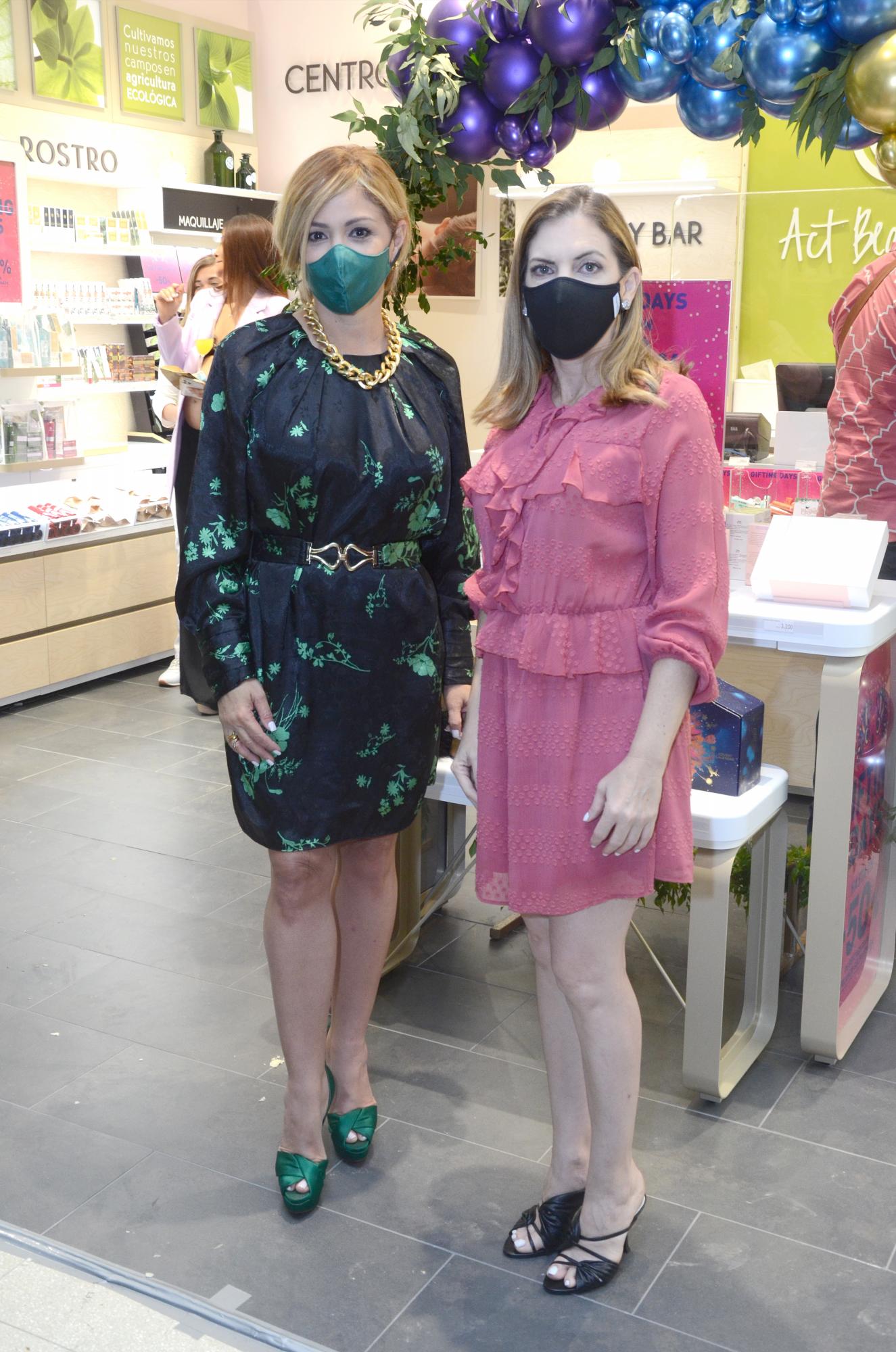 Rosa Grullón y Gina Marranzini.