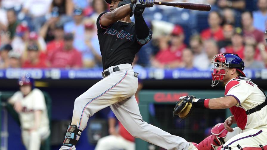 Starling Marte dispara jonrón para que Marlins ganen el segundo de doble cartelera