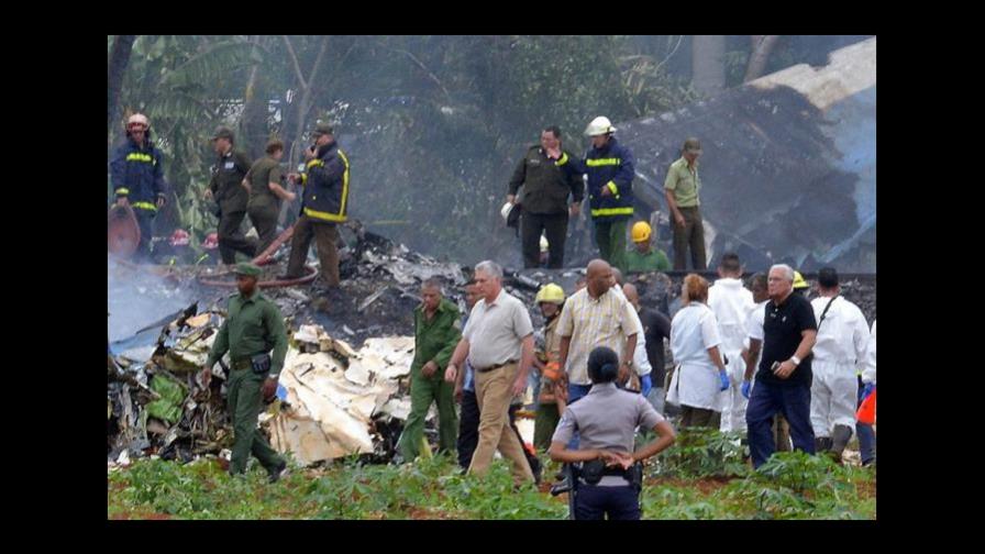 Tres pasajeros sobrevivieron al accidente aéreo en Cuba