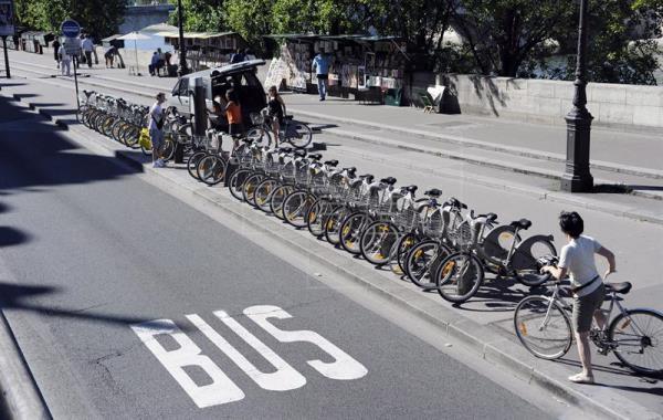 París ya no rueda en bici de alquiler