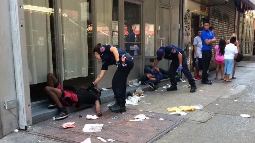 Hospitalizan 25 adictos que consumieron marihuana sintética K2 en Brooklyn 