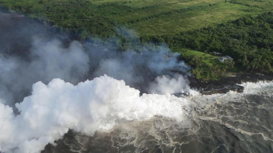 Imágenes en vivo del volcán Kilauea de Hawái