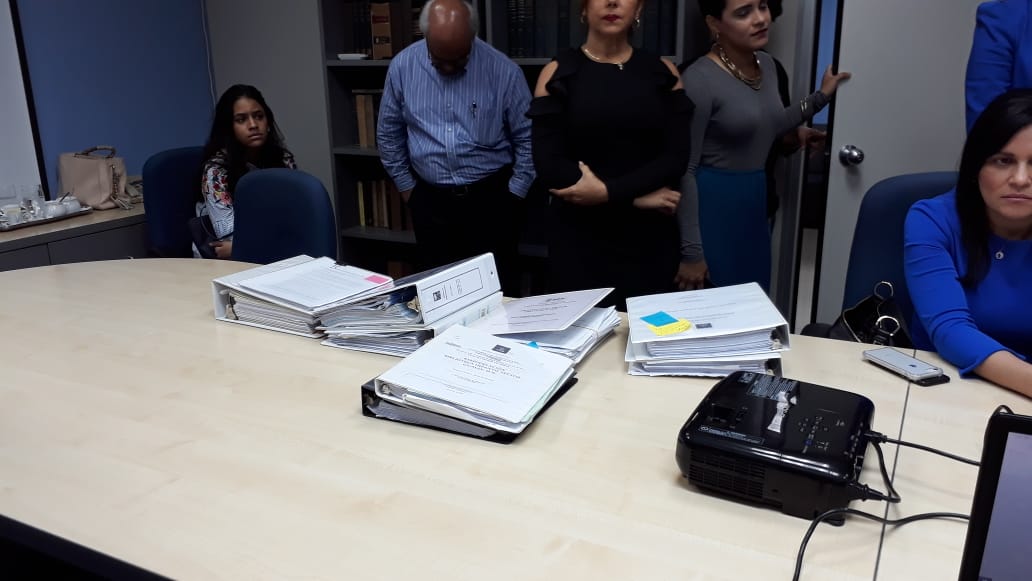 El cabildo entregó estos documentos a la Finjus, que contienen el informe financiero. 