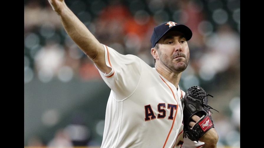 Justin Verlander mejora a foja de 6-2; Astros vencen a Gigantes Justin Verlander mejora a foja de 6-2; Astros vencen a Gigantes