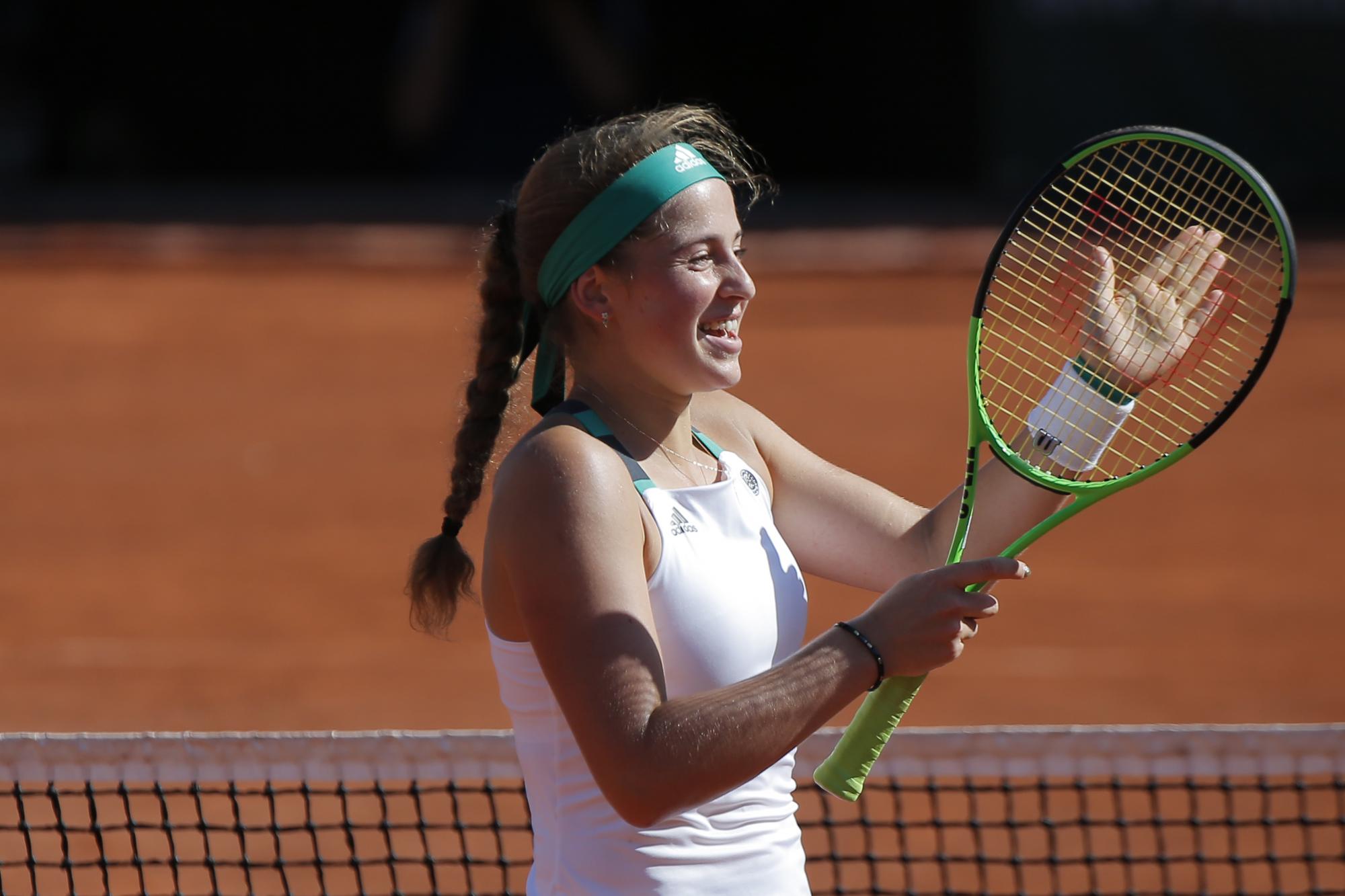 Jelena Ostapenko actual campeona en la rama femenina del Roland Garros por el título logrado en la versión del 2017.