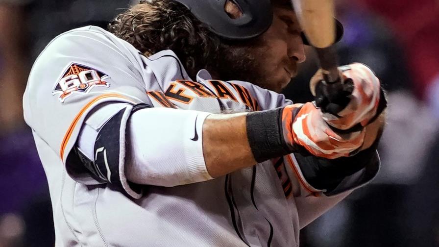 Crawford sigue encendido y Gigantes vencen a Rockies