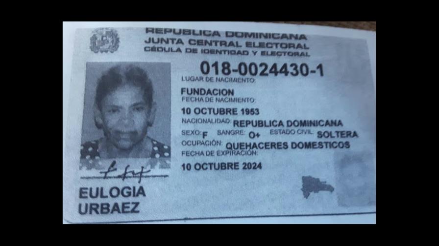 Reportan mujer 65 años desaparecida en zona cañera  de Barahona