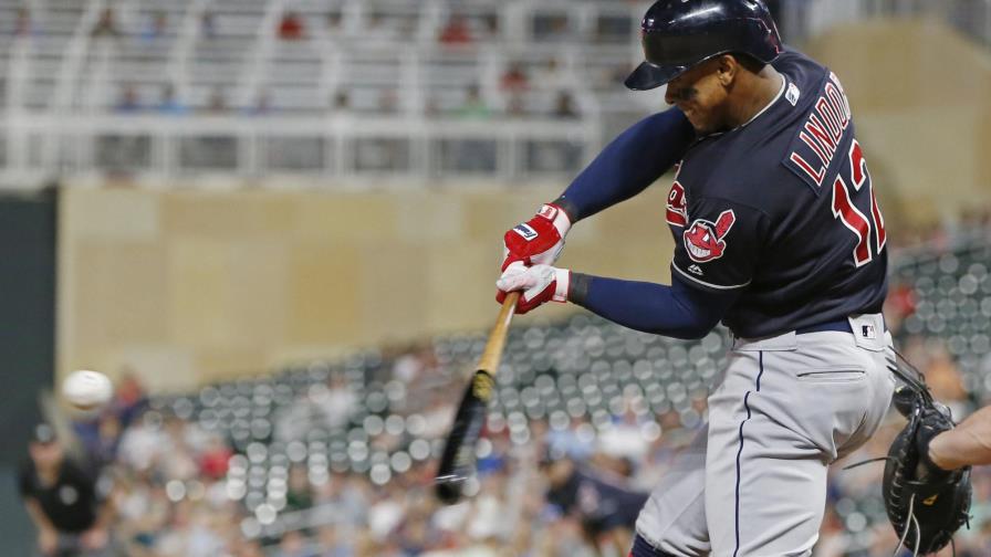 Lindor batea 2 jonrones; Indios superan a Mellizos