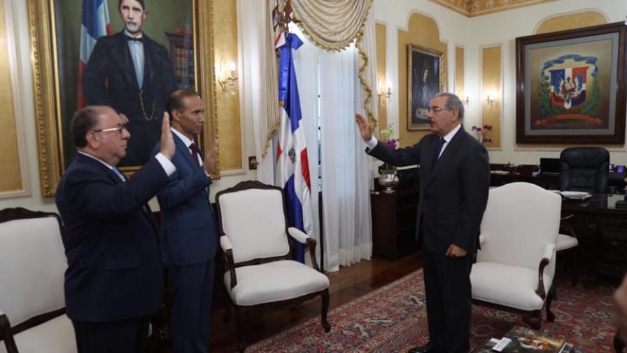 Medina juramenta a Monchy Fadul  por segunda vez en Interior y Policía