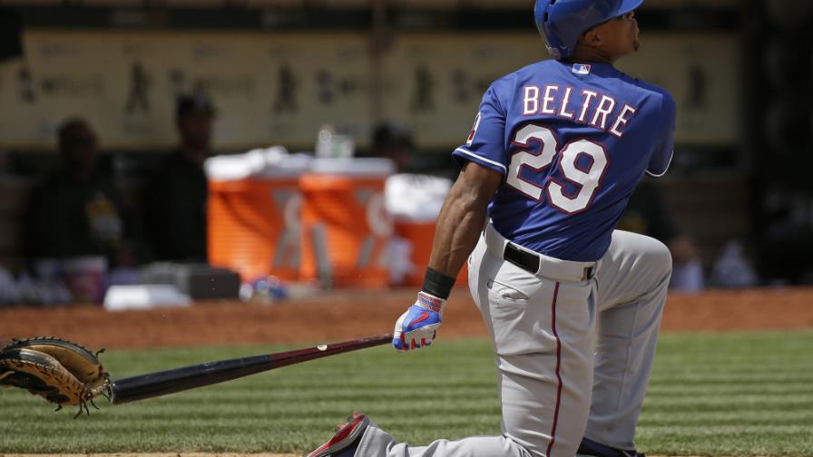 Adrián Beltré sigue avanzando en la lista de hits en Grandes Ligas
