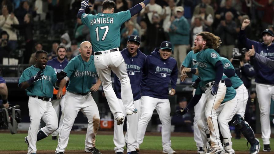 Haniger jonronea y Marineros ganan 4-3 a Rays en 13 innings Haniger jonronea y Marineros ganan 4-3 a Rays en 13 innings