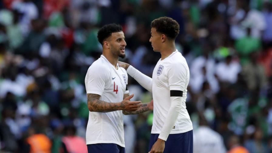 Inglaterra supera 2-1 a Nigeria en preparación para Mundial