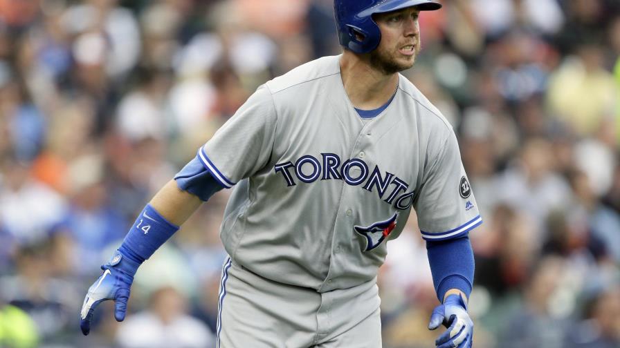 Smoak y Sanchez colaboran en triunfo de Azulejos Smoak y Sanchez colaboran en triunfo de Azulejos