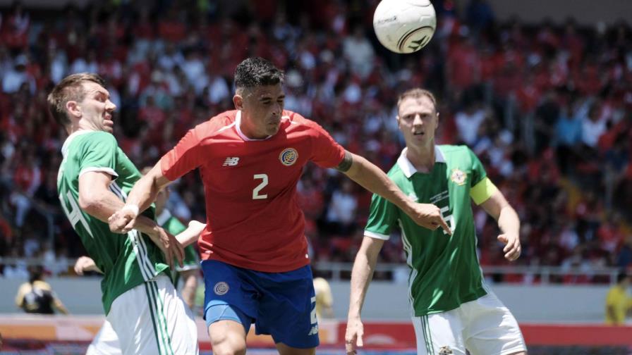 Costa Rica golea 3-0 a Irlanda del Norte en amistoso premundialista