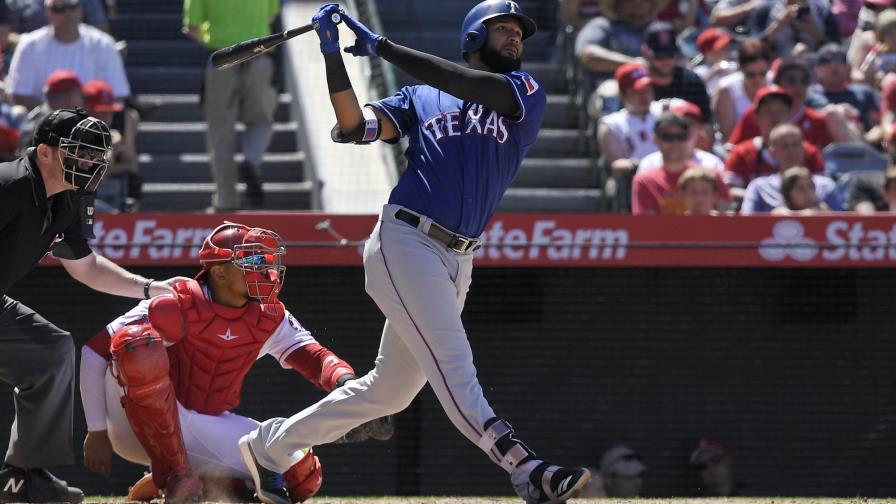 VÍDEO: Nomar Mazara la sacó en el revés de los Rangers ante los Angelinos VÍDEO: Nomar Mazara la sacó en el revés de los Rangers ante los Angelinos