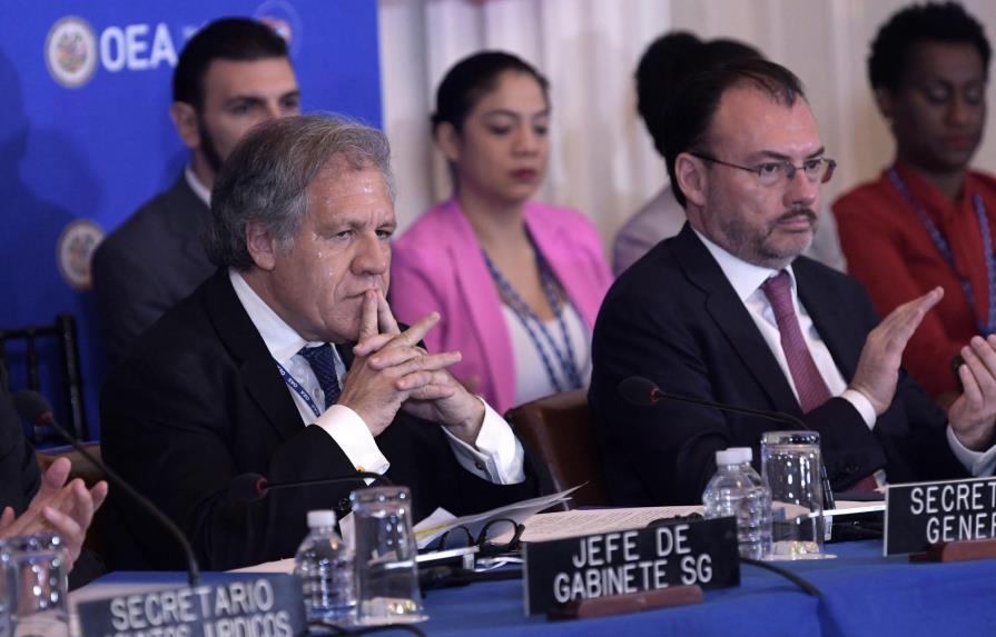 En primer día de la sesión de la OEA, países condenan al gobierno de Nicolás Maduro 
