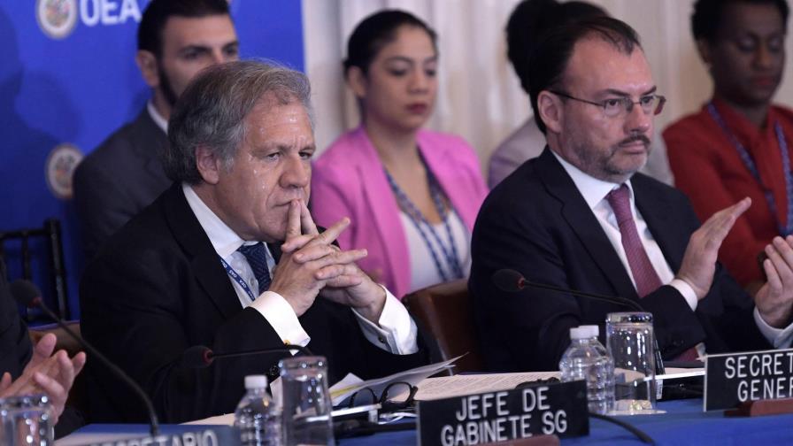 En primer día de la sesión de la OEA, países condenan al gobierno de Nicolás Maduro En primer día de la sesión de la OEA, países condenan al gobierno de Nicolás Maduro