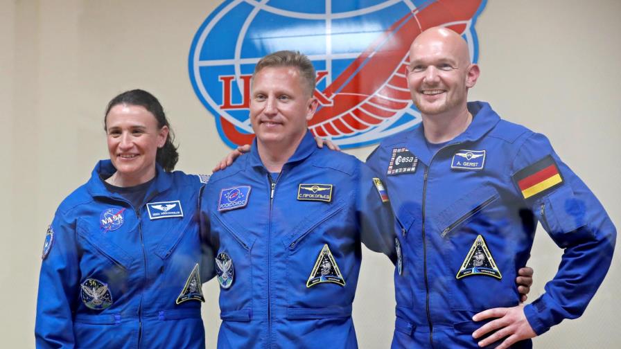 Tres astronautas despegan mañana rumbo a la Estación Espacial Internacional