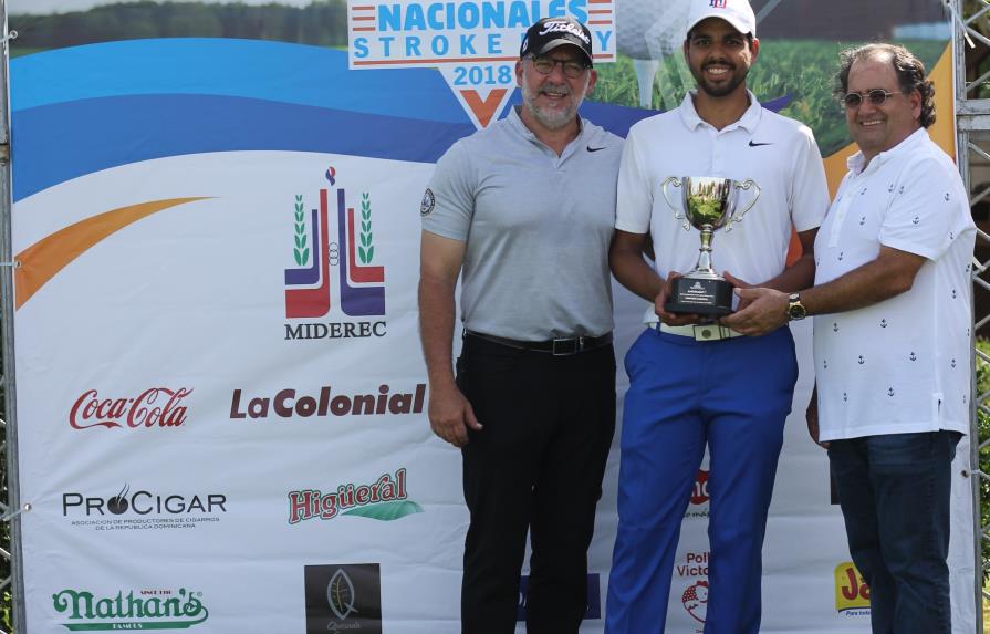 Rhadamés Peña es el nuevo monarca en los Campeonatos Nacionales de Golf