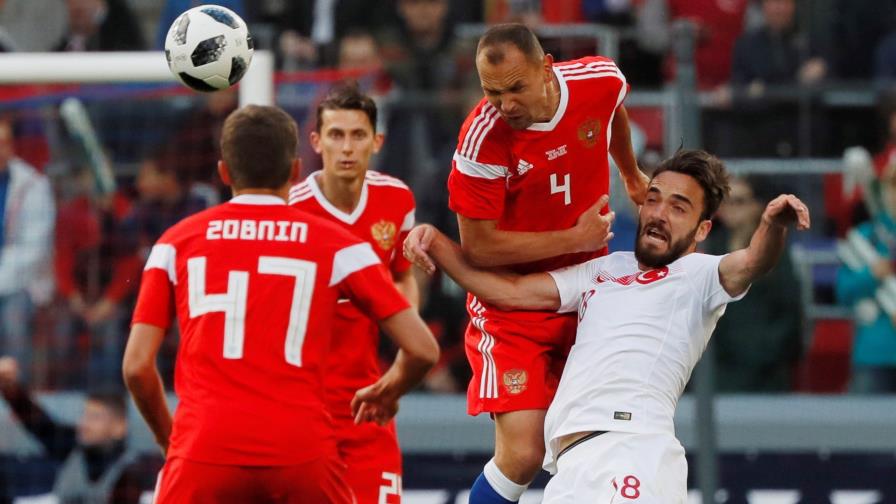 Rusia evidencia sus debilidades en la última prueba antes del Mundial Rusia evidencia sus debilidades en la última prueba antes del Mundial