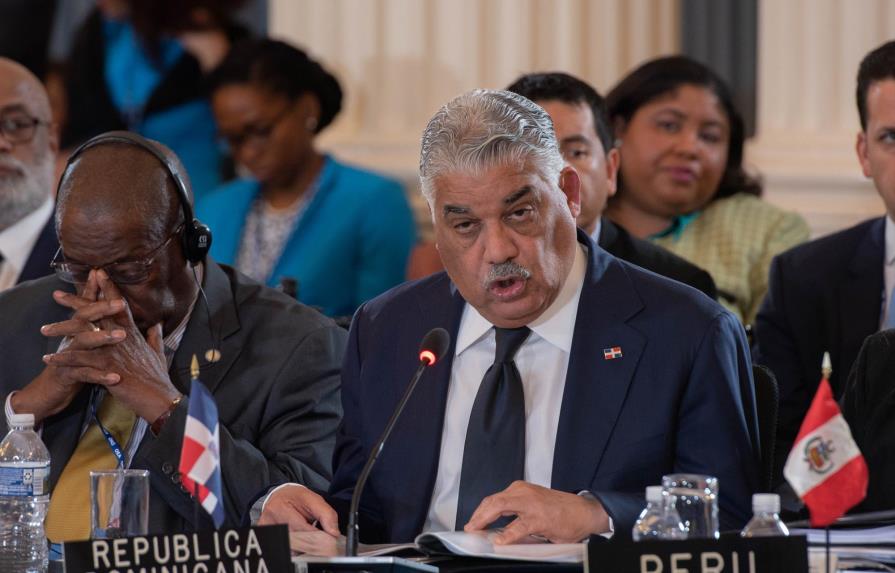 Consideran República Dominicana dio la espalda a pueblo venezolano en la OEA