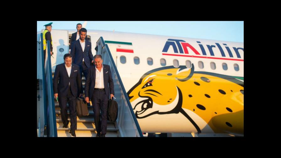 Irán, primera selección mundialista en aterrizar en Rusia