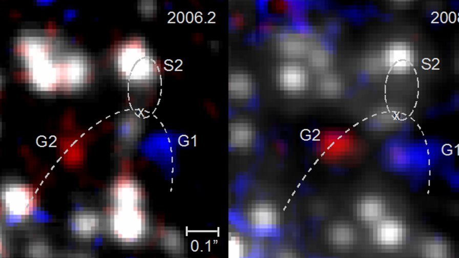 Descubren estrellas gigantes junto al agujero negro supermasivo de Vía Láctea