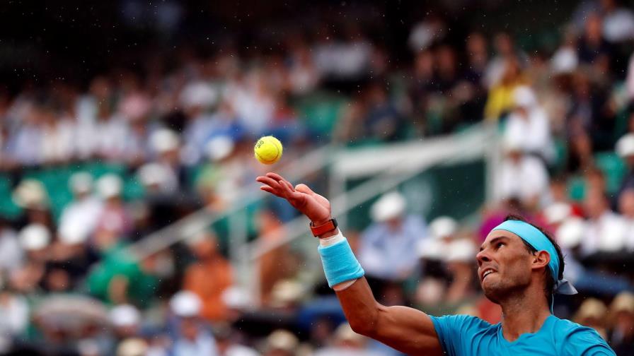 La lluvia aplaza duelo de Nadal, que también ve caer su récord de sets corridos La lluvia aplaza duelo de Nadal, que también ve caer su récord de sets corridos