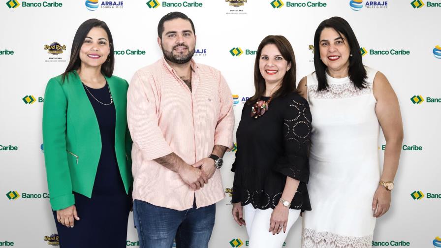 Banco Caribe anuncia alianza con Hard Rock Hotel y Arbaje Tours