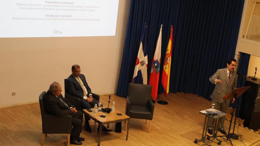 Tony Raful presenta libro “Rapsodia del crimen: Trujillo vs. Castillo Armas” en Madrid
