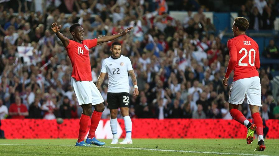 Inglaterra derrota a Costa Rica 2-0 en amistoso disputado en Leeds